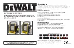 Preview for 96 page of DeWalt DXH8BX Operating Instructions And Owner'S Manual