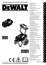 DeWalt DXPW001CE Original Instructions Manual preview