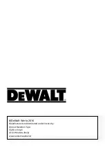 Preview for 296 page of DeWalt DXPW001E Original Instructions Manual