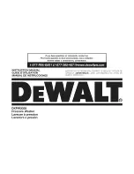 DeWalt DXPW3025 Instruction Manual preview