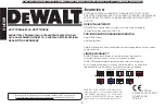 Предварительный просмотр 64 страницы DeWalt DXRH008E Instruction Manual