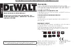 Предварительный просмотр 72 страницы DeWalt DXRH008E Instruction Manual