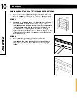 Preview for 10 page of DeWalt DXST4500 Instruction Manual