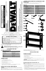 DeWalt DXST4500BLK-W Instruction Manual preview