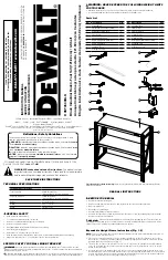 DeWalt DXST4500BLK Instruction Manual preview