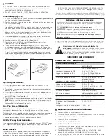 Preview for 2 page of DeWalt DXSTA500LM Instruction Manual