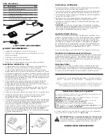 Preview for 3 page of DeWalt DXSTA500LM Instruction Manual