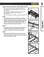 Preview for 9 page of DeWalt DXSTFB048 Instruction Manual