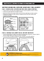 Preview for 4 page of DeWalt DXSTFH030 Assembly Instructions Manual