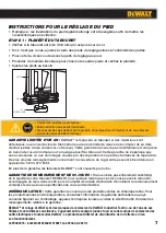 Preview for 7 page of DeWalt DXSTFH030 Assembly Instructions Manual