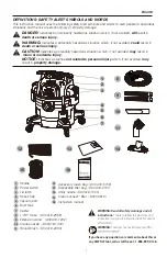 Preview for 3 page of DeWalt DXV06P Instruction Manual