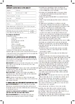 Preview for 25 page of DeWalt DXV15T Original Instructions Manual