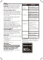 Preview for 29 page of DeWalt DXV15T Original Instructions Manual