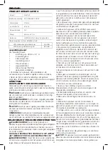 Preview for 35 page of DeWalt DXV15T Original Instructions Manual