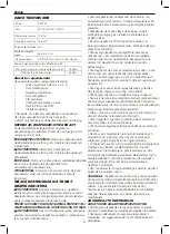 Preview for 71 page of DeWalt DXV15T Original Instructions Manual