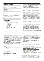 Preview for 76 page of DeWalt DXV15T Original Instructions Manual