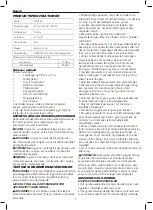 Preview for 5 page of DeWalt DXV23P Manual