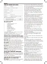 Preview for 10 page of DeWalt DXV23P Manual