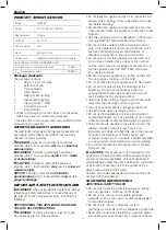 Preview for 15 page of DeWalt DXV23P Manual