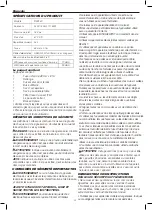 Preview for 25 page of DeWalt DXV23P Manual