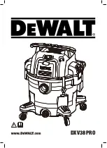 Preview for 1 page of DeWalt DXV38PRO Manual