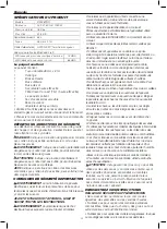 Preview for 25 page of DeWalt DXV38PRO Manual