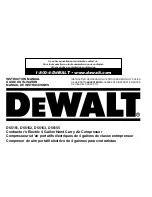 DeWalt Emglo D55151 Instruction Manual preview