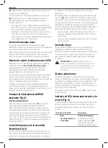 Preview for 48 page of DeWalt Flexvolt DCH733 Original Instructions Manual