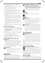 Preview for 51 page of DeWalt Flexvolt DCH733 Original Instructions Manual