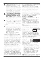 Preview for 106 page of DeWalt Flexvolt DCH733 Original Instructions Manual