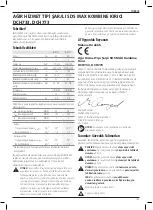 Preview for 135 page of DeWalt Flexvolt DCH733 Original Instructions Manual