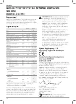 Preview for 146 page of DeWalt Flexvolt DCH733 Original Instructions Manual