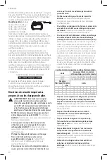 Предварительный просмотр 22 страницы DeWalt Flexvolt DCV585 Instruction Manual