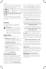 Предварительный просмотр 30 страницы DeWalt Flexvolt DCV585 Instruction Manual