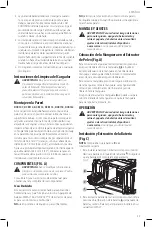 Предварительный просмотр 41 страницы DeWalt Flexvolt DCV585 Instruction Manual