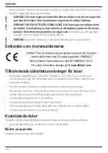 Preview for 106 page of DeWalt LaserChalkLine DW088 Instructions Manual