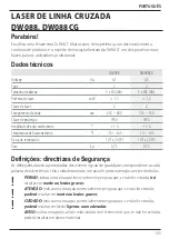 Preview for 167 page of DeWalt LaserChalkLine DW088 Instructions Manual