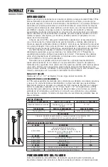 Preview for 16 page of DeWalt P35s Operating Instructions Manual