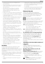 Preview for 19 page of DeWalt PRO LANDSCAPING DCM583N Original Instructions Manual