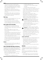 Preview for 8 page of DeWalt Pro Landscaping DCM587 Original Instructions Manual