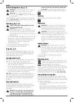 Preview for 14 page of DeWalt Pro Landscaping DCM587 Original Instructions Manual