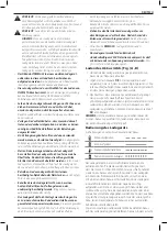 Preview for 19 page of DeWalt Pro Landscaping DCM587 Original Instructions Manual