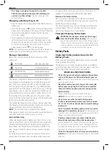 Preview for 30 page of DeWalt Pro Landscaping DCM587 Original Instructions Manual