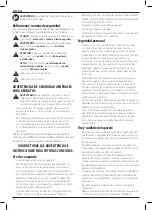 Preview for 36 page of DeWalt Pro Landscaping DCM587 Original Instructions Manual