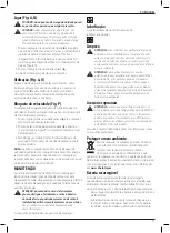 Preview for 93 page of DeWalt Pro Landscaping DCM587 Original Instructions Manual