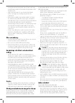 Preview for 105 page of DeWalt Pro Landscaping DCM587 Original Instructions Manual