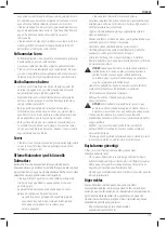 Preview for 115 page of DeWalt Pro Landscaping DCM587 Original Instructions Manual