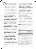 Preview for 126 page of DeWalt Pro Landscaping DCM587 Original Instructions Manual