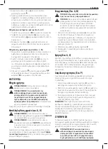Preview for 131 page of DeWalt Pro Landscaping DCM587 Original Instructions Manual