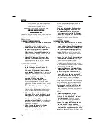 Preview for 20 page of DeWalt SDS MAX D25762 Original Instructions Manual